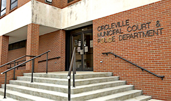 Exterior shot of the Circleville Municipal Court and Police Department